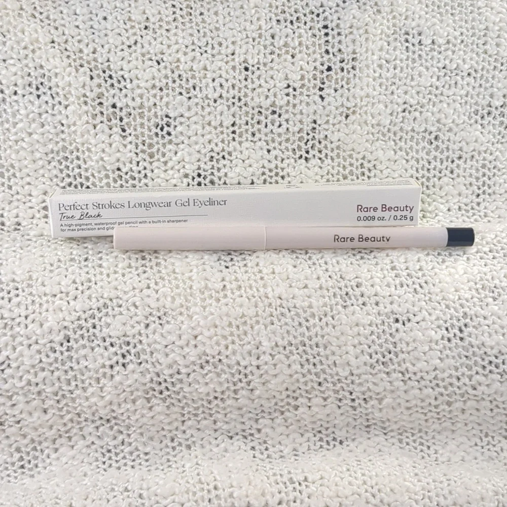 Rare Beauty Perfect Strokes True Black Longwear Gel Eyeliner, 0.25g/0.009 oz